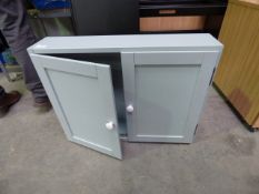 *Bathroom Cabinet Enclosed By Double Doors `