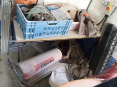 *Clarke Paraffin Electric Space Heater, Assorted Ratchet Straps, Etc