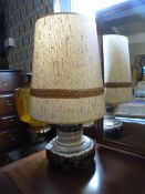 1970's Table Lamp and Shade