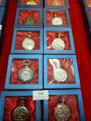 Ten Collectible Reproduction Pocket Watches