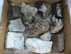 Box Containing Thirteen Geological Samples