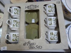 Eighteen Piece 1970's Tea Service
