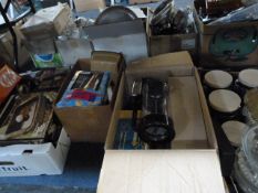 Mixed Lot of Four Boxes Containing Assorted Kitchenware, Etc