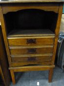 *Mahogany Music Cabinet
