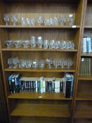 Open Fronted Teak set of Bookshelves