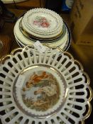 Collection of Decorative Plates, Meat Platters, Bowls