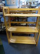 Three Tier Folding Shelving Unit
