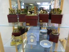 Nine Stevelin Cottage and a Wedgwood Clock