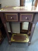 Painted Hall Table with Drawers