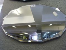 Bevelled Glass Unframed Mirror