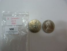 Two Crowns 1977 and 1980
