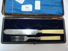 Part Christening Cutlery Set