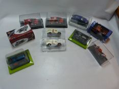 Ten Assorted Collectible Die-cast Vehicles Including; Motorbikes, Tractors and Cars