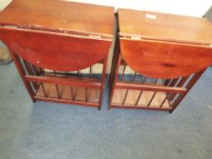 Pair of Pine Occasional Tables