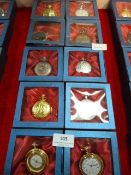 Ten Collectible Reproduction Pocket Watches