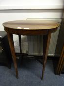 Edwardian Oval Window Table