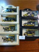 Seven Ringtons Collectible Die-Cast Vehicles