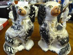 Pair of Staffordshire Dogs