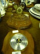 Three Clocks, Barometer and a Keyboard