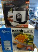 Silver Crest Rice Cooker and Slimming World Health Steamer