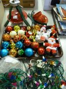 Early Christmas Decorations and a Christmas Tree Stand