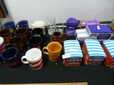 Quantity of Cadbury's Collectible Cups and Tins