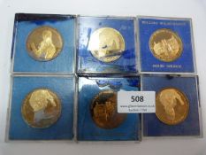 Six William Wilberforce Commemorative Bronze Medals