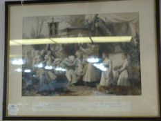 Early Framed Print Corpus Christi