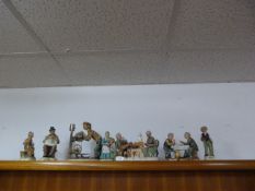 Capo-Di-Monti Style Figurines