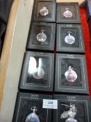 Eight The Glory of Steam Reproduction Collectible Pocket Watches