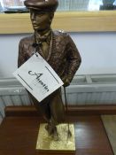 Austin Sculpture of a Golfer