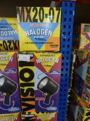 *Nine Maxim Vision Half Million Candle Power Rechargeable Torches
