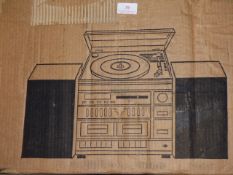 *Stereo Music System with Speakers