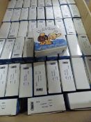 Box Containing Ninety Six Red Check Swim Nappies (Size Large)