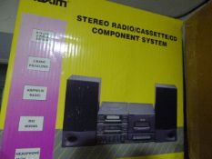 Maxim Stereo Radio Cassette/CD System