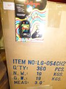 *Box Containing 360 Novelty Key Rings