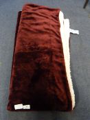 *SUPER PLUSH SHERPA THROW