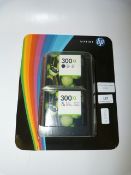 *HP 300XL BLACK TWIN PK INK CARTRIDGES