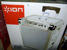 *ION BLOCKROCKER KARAOKE SPEAKER WITH BLUETOOTH CONNECTIVITY