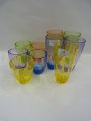 *STACKING TUMBLERS 8PCE