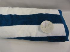 *CHARISMA RESORT TOWEL BLUE AND WHITE