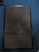 *WASHABLE RUBBER BACK DOOR MAT