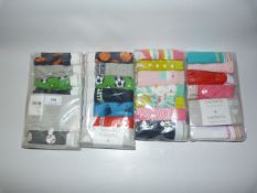 *Four Packs Containing Childrens Underwear