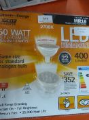 *FEIT MR16 LIGHT BULBS 2PK