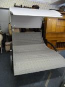 *ROCKING DOUBLE SUNLOUNGER