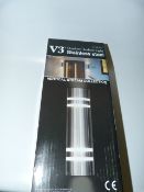 *INDOOR/OUTDOOR STAINLESS STEEL LIGHT