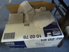 *BOX OF DISPOSABLE HAND TOWELS