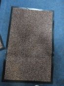 *WASHABLE RUBBER BACK DOOR MAT