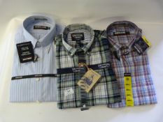 *THREE KIRKLAND SIGNATURE 100% COTTON MENS SHIRTS