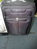 *LARGE SAMSONITE SUITCASE ON WHEELS